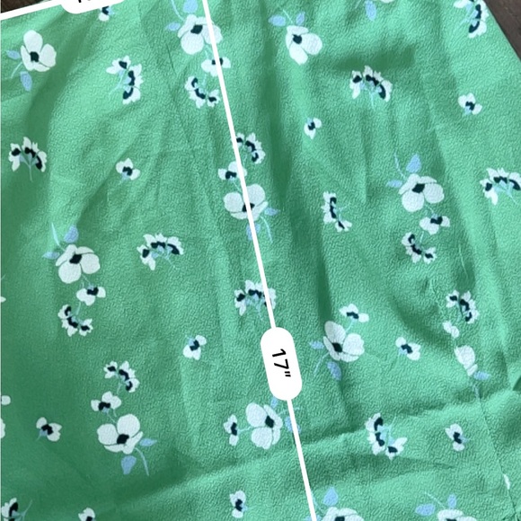Princess Polly floral green mini skirt - Picture 4 of 4